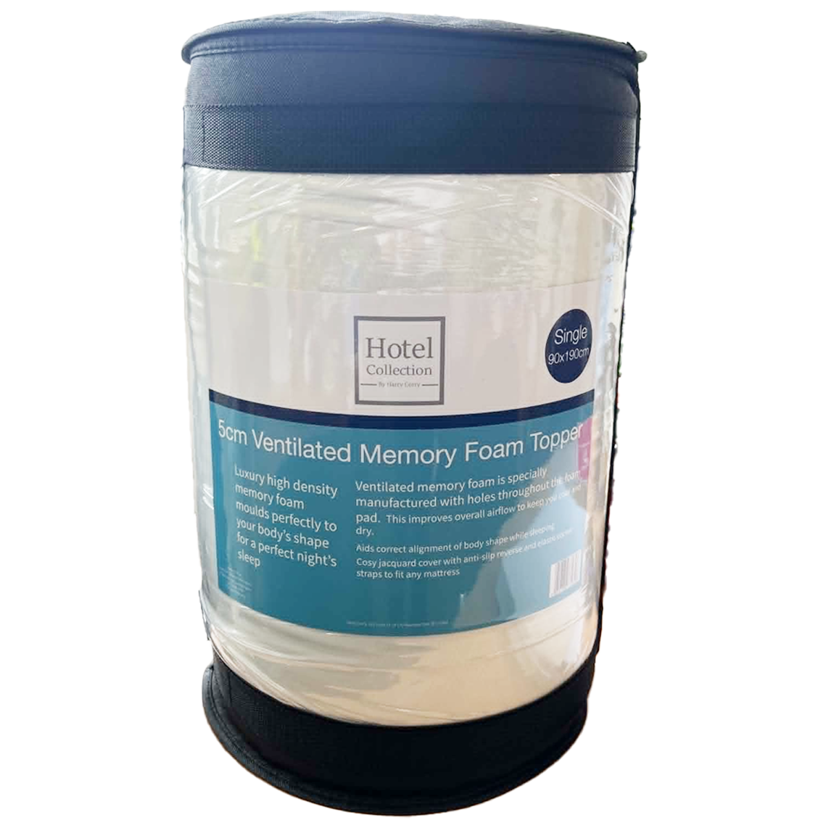 Memory Gel Ventilated Mattress Topper