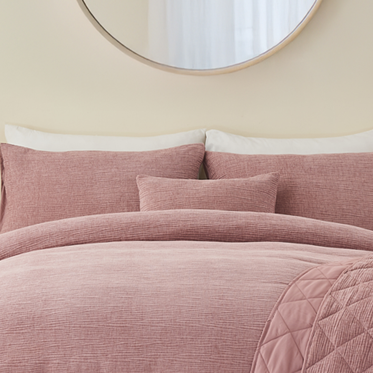 Verbier Pink Boudoir Filled Cushion