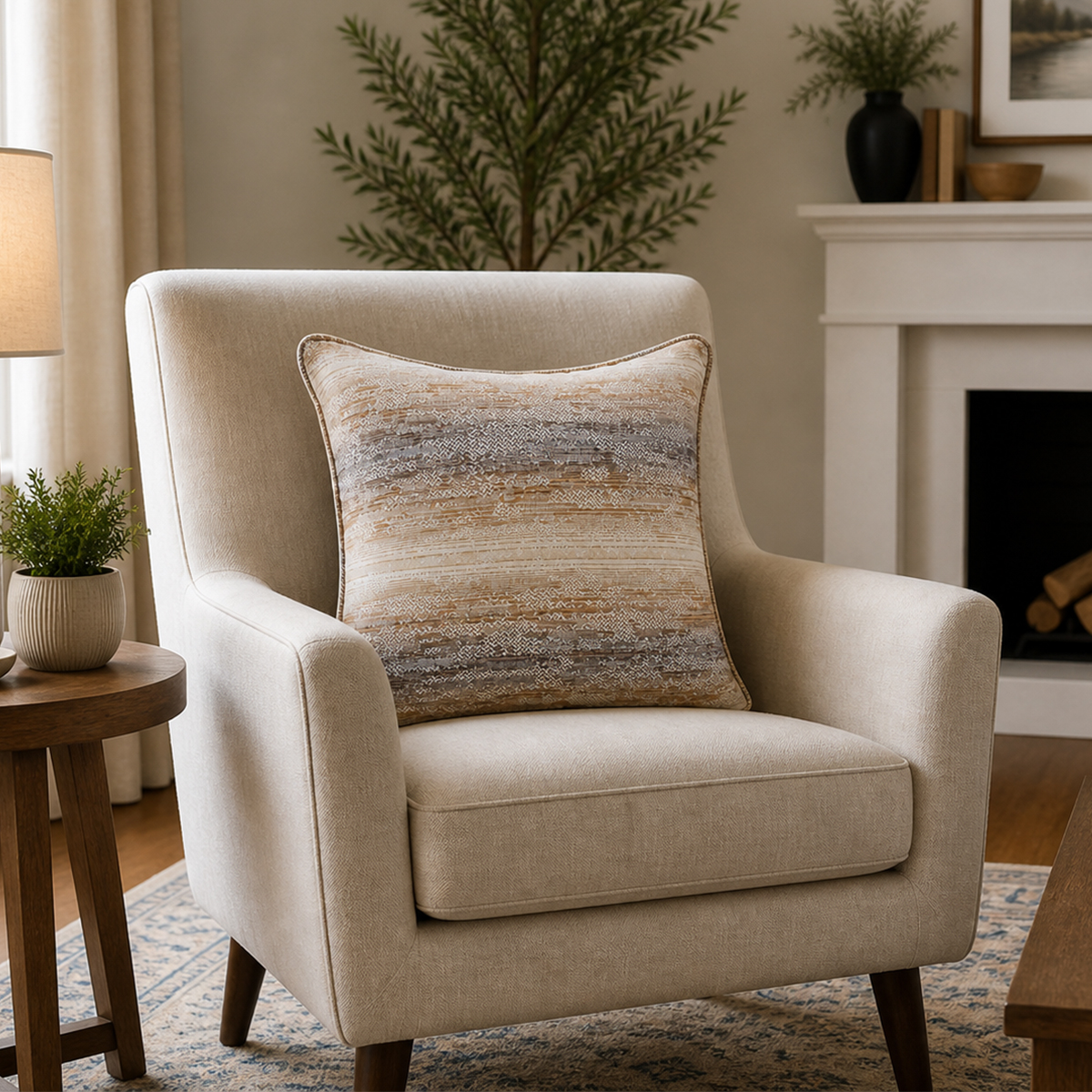 Visage Natural Cushion Cover