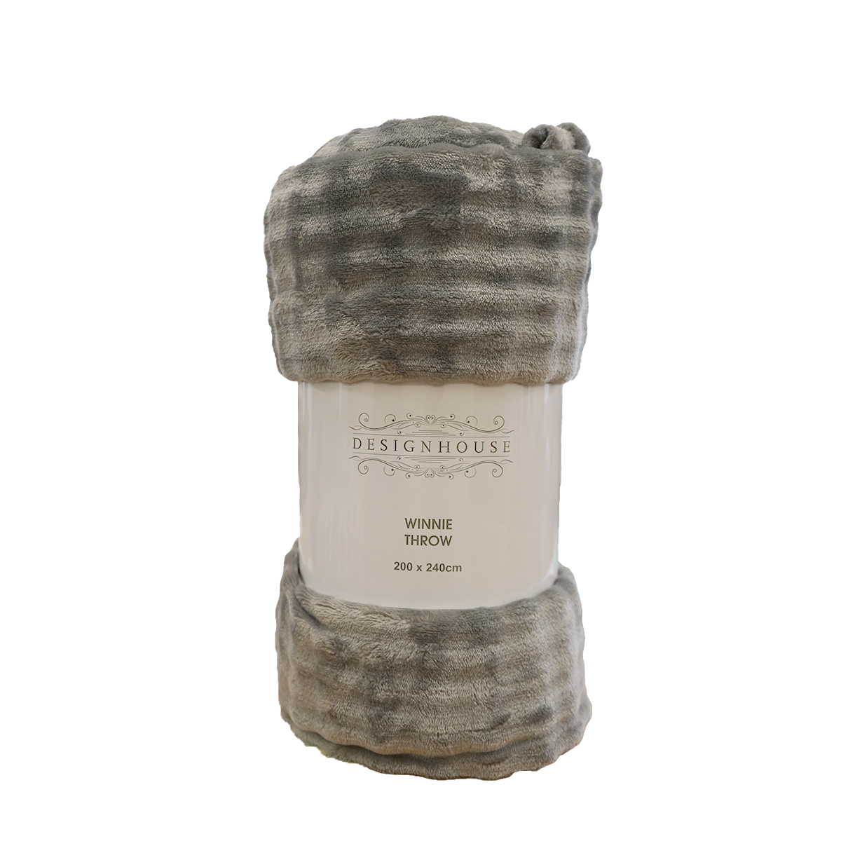 Winnie Grey Throw 200x240cm