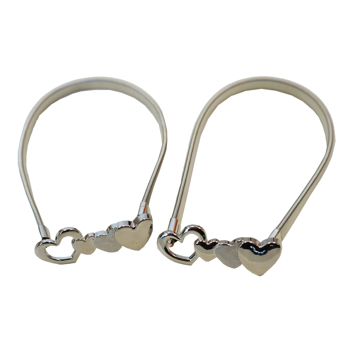 Zaidi Silver Tie Back Pair