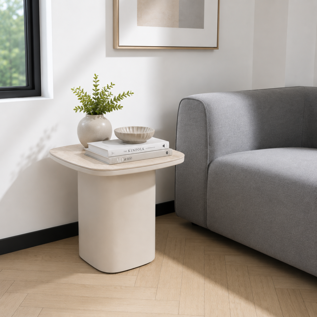 Zoe Natural End Table